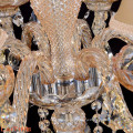 Schöne stehende Kronleuchter Stehlampe Golden Teak Crystal 20071